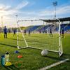 Steel Futbol Net Frame Robust Duty Training Long-Lasting