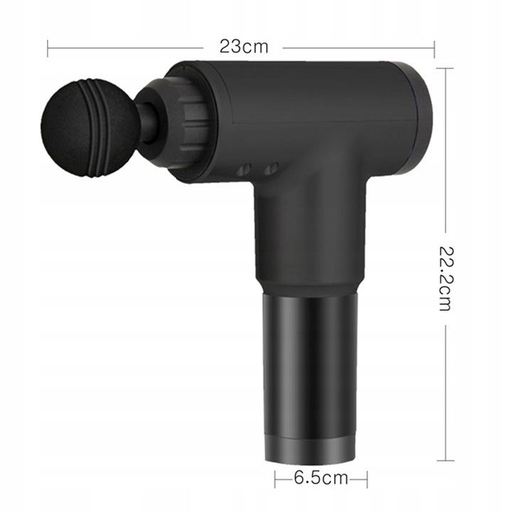 Pistolet Do Masażu Masażer Wibracyjny Masujący Massage Gun Pro Pleców
