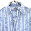 PARIANI 70s vintage Overall handle Long sleeve shirt L Blue Men's Used