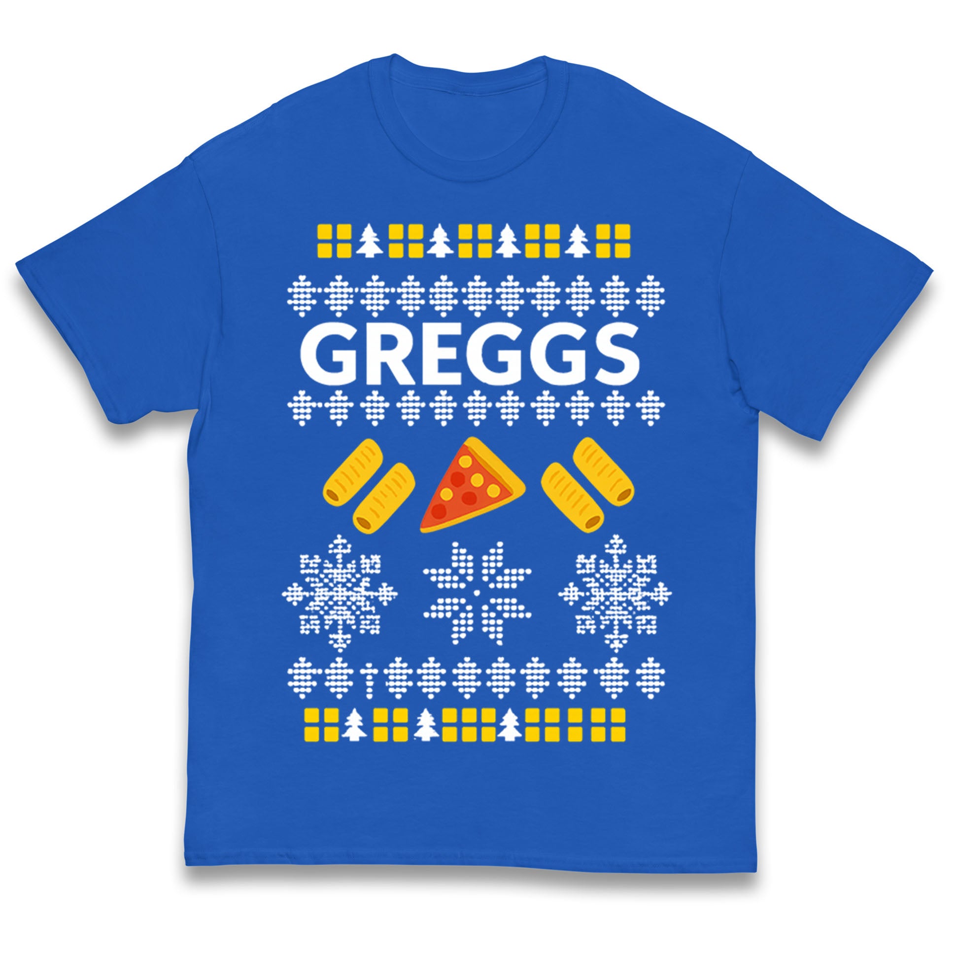 Greggs Christmas Kids T Shirt 140