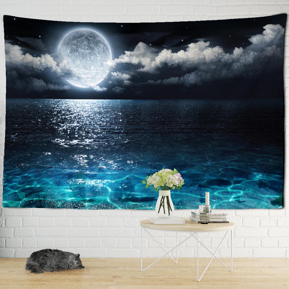 Star Universe Tapestry Wall Hanging Hippie Retro Bohemian Mandala Psychedelic Mysterious Witchcraft Art Home Decor