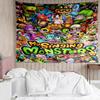 My Singing Monsters Wandteppich für Schlafzimmer Ästhetik Klassenzimmer Wandbehänge für Wohnzimmer Studentenwohnheim Büro, Ideales Kreatives Geschenk
