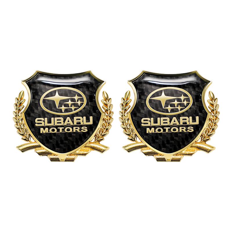 Tvar štítu Auto Znak Odznak Kovový 3D Samolepka na Karoserii Pro Subaru Impreza Legacy WRX STI BRZ Forester Outback Crosstrek