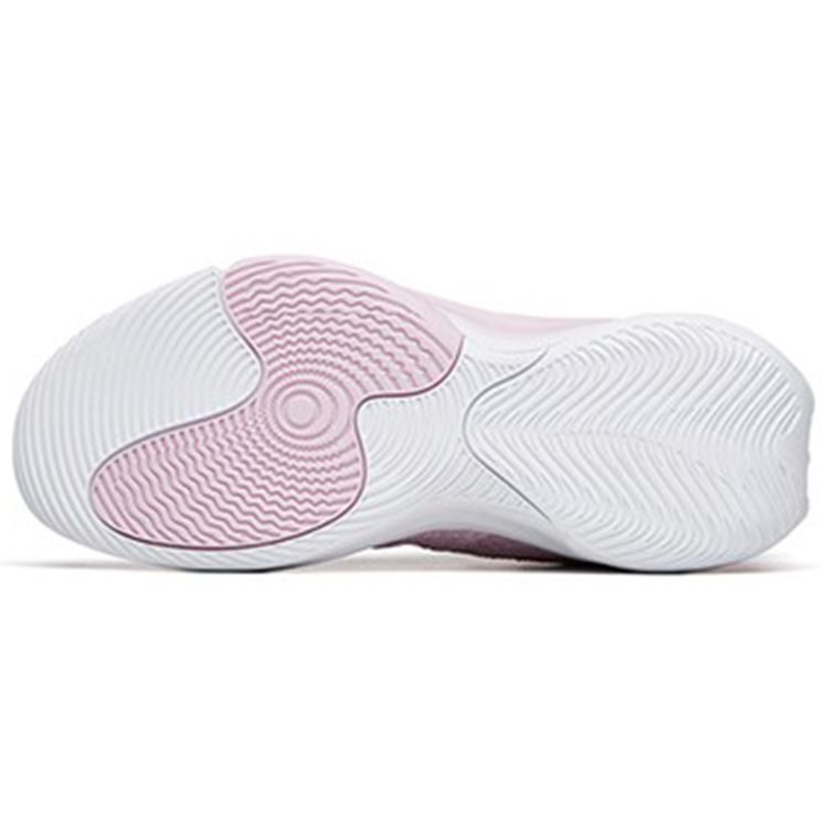 Anta Anti-Slip Durable Mid-Top Basketball Shoes Men Sneakers Metallic-Pink 112211605-6