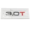 Car Sticker ABS 1.8T 2.0T 3.0T Displacement Logo Decals For  kcpn5 A2 A3 A4 A5 A6 A7 A8 Q2 Q3 Q5 Q7 S4 S3 RS4 Badge Emblems Parts