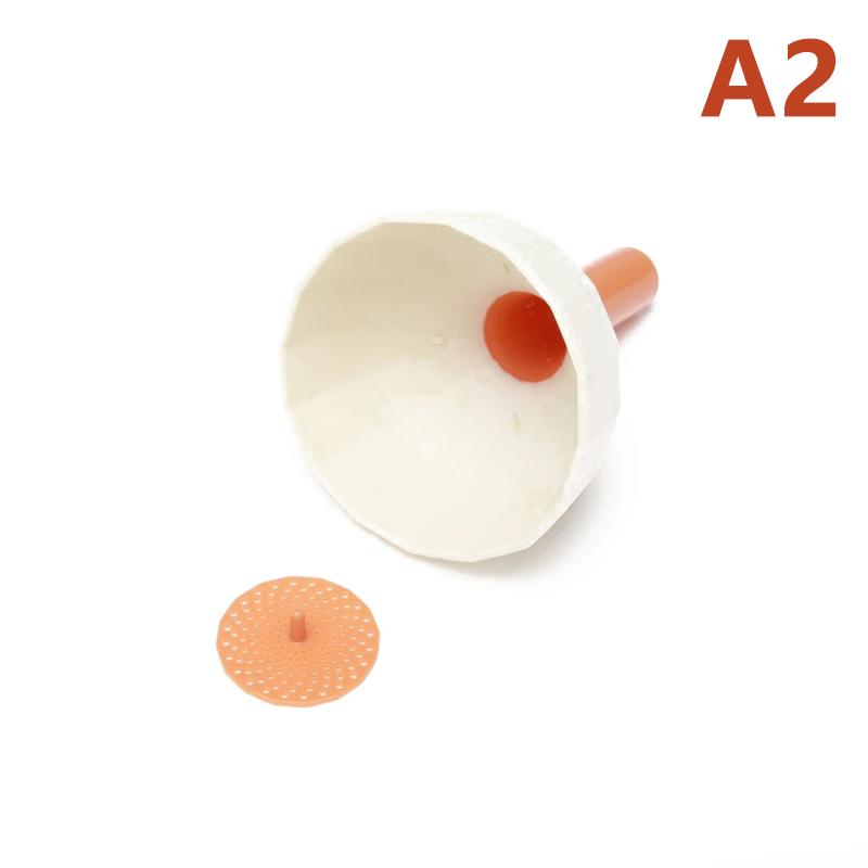 1pc Multifunctional Kitchen Funnel Silicone Portable Condiment Funnel Wine Oil Rice Funnel Tool Spill Filter Kitchen Supplies