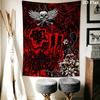 Monster Energy Wandteppich Ästhetisches Wandbehang Gedruckter Stoffdecke Dekorative Wandteppiche für Schlafzimmer Wohnzimmer Heimdekoration