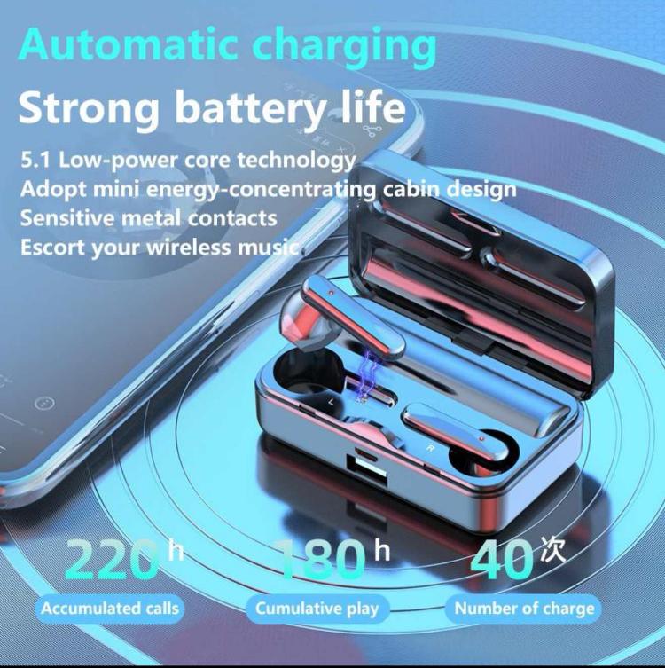 2025 Neue TWS Bluetooth 5.1 Kopfhörer 3500mAh Ladebox Kabellose Kopfhörer 9D Stereo Sport Wasserdichte Ohrhörer Headsets HFl Stereo lPX7