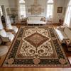 Classic Persian Style Antiskid Living Room Carpet Decoration Bedroom Bedside Washable Rug Large Area Lint-free Luxury Floor Mats