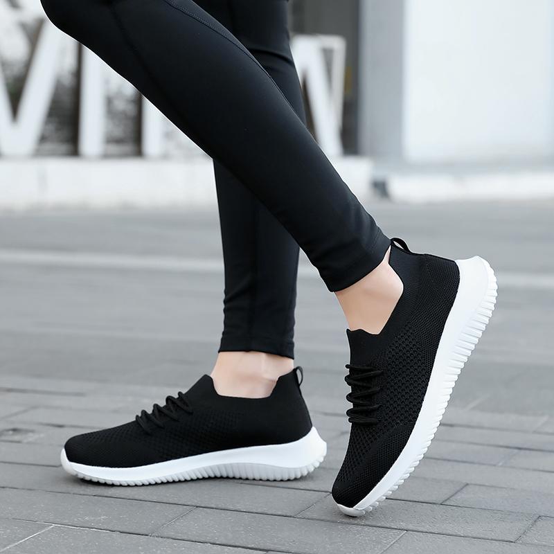 Moda Zapatos de dama Zapatos de ocio de alta calidad Zapatillas de malla  transpirables Suelas amortiguadoras comprar a buen precio — entrega  gratuita, reseñas reales con fotos — Joom