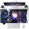 Anime Hololive Girl Nerissa Ravencroft Mouse Pad Large Gaming Keyboard Mat LockEdge Rubber Computer Office Accessories