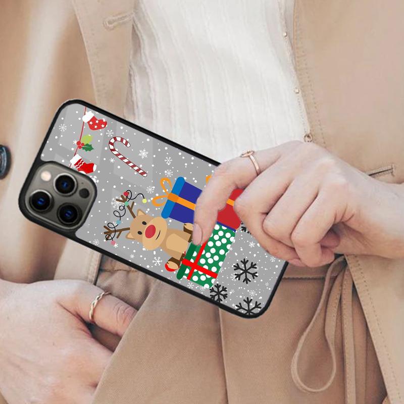 Cute Gingerbread man Christmas Magnetic Phone Case For APPLE iPhone 17 Air 16 14 13 12 Pro Max 15 Plus Charge MagSafe Cover