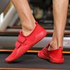 Homens Mulheres Tênis Sapatos Vermelhos Esportes Indoor Agachamento Treinamento Fitness Sapatos para Corrida Yoga Luta Levantamento de Peso 35-46