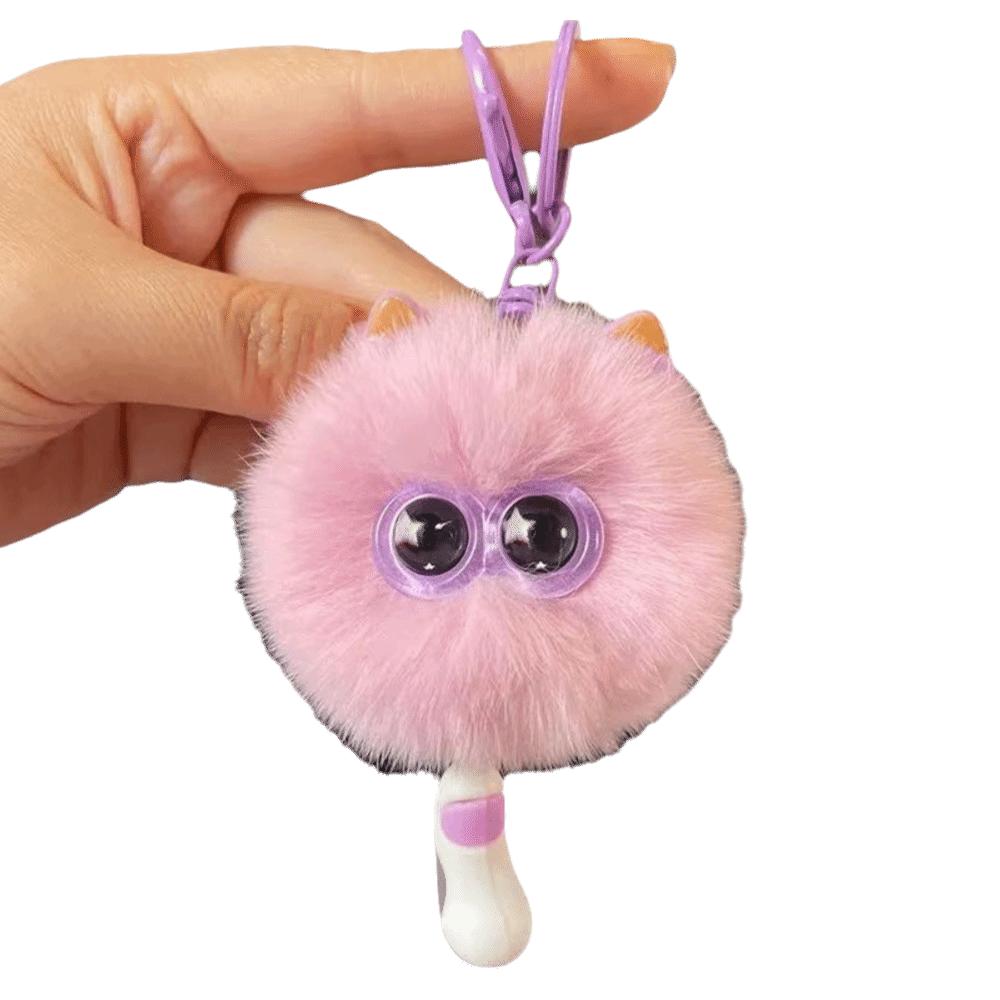 Creative Couples Plush Keychain Cute Cartoon Keychain Bag Accessories  Gifts For Women