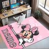 Custom Name Minnie Printed Carpet,Rug for Office Chair Living Room Bedroom Kitchen Room Decor Gifts.