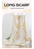 Mulberry Silk Luxury Women's Scarf Gift Box - Elegant Souvenir for Mom and Elders