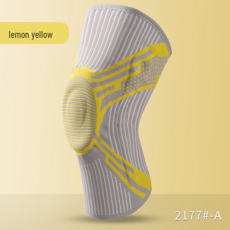 Men's Silicone Knee Support Pads for Basketball & Running - Patella Protection & Sports Gear