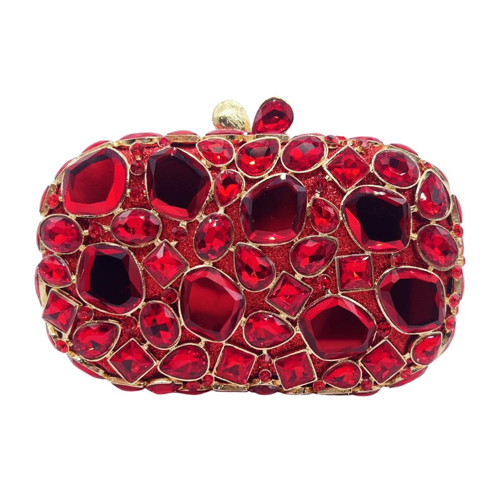 Γυναικεία Τσάντα Φάκελος με Στρας - Κομψή Βραδινή Χειρός για Πάρτι και Συμπόσια