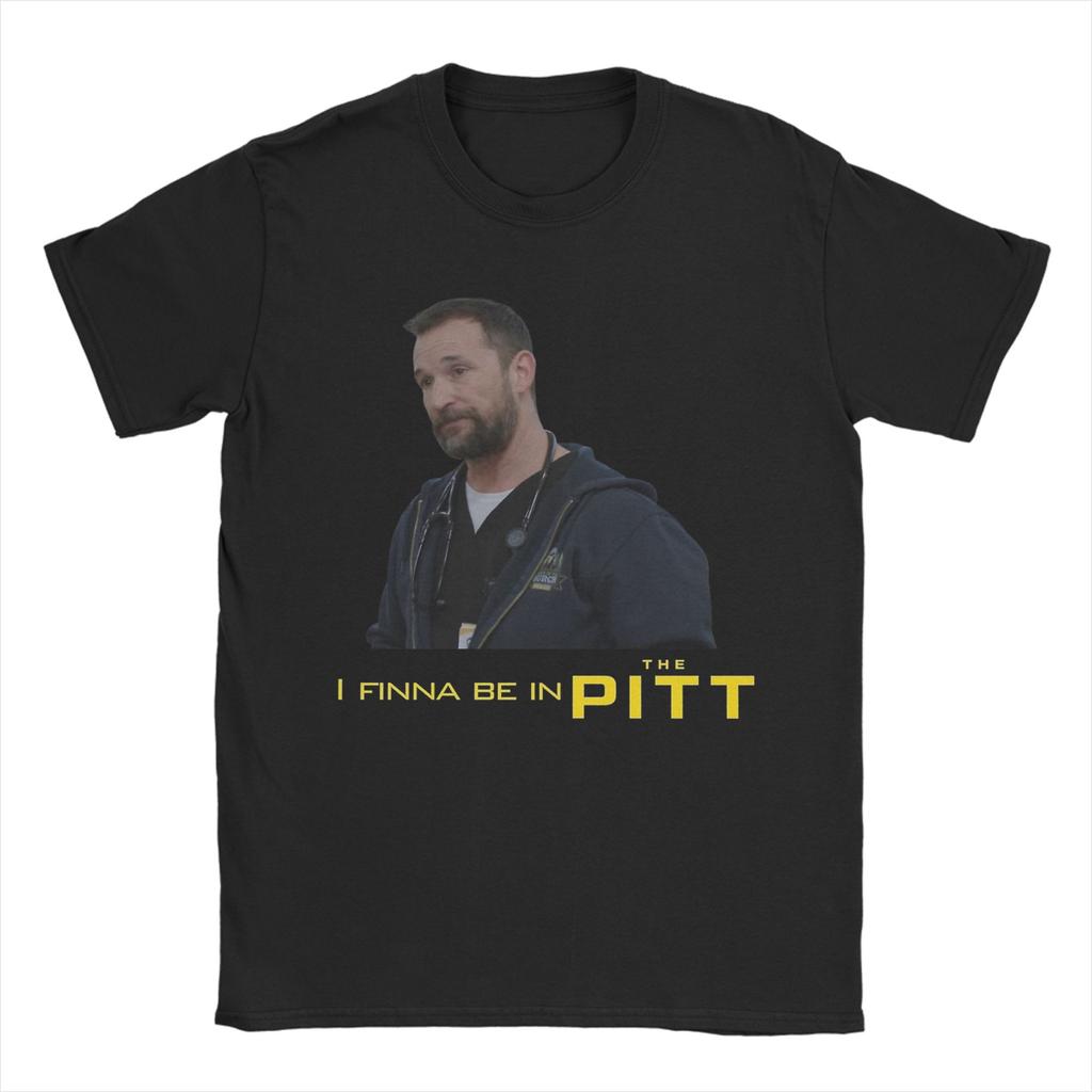 Pitt Koszulki z nadrukiem Unisex Damskie Dr Jack Dr Robby Bawełniany T-shirt Ubrania
