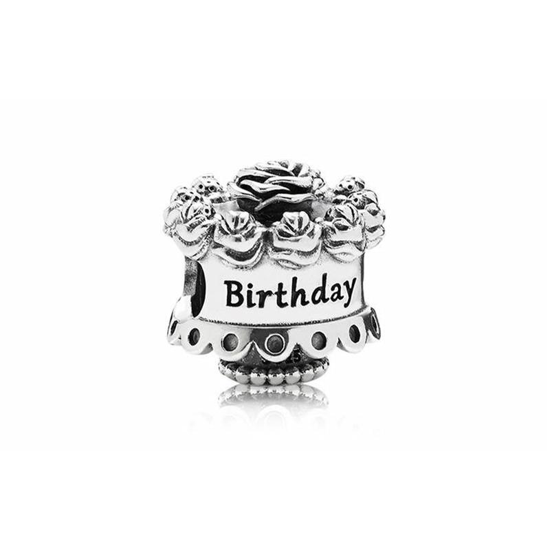 Pandora Letter engraving 925 silver pendant for men and women, couple model, silver 791289