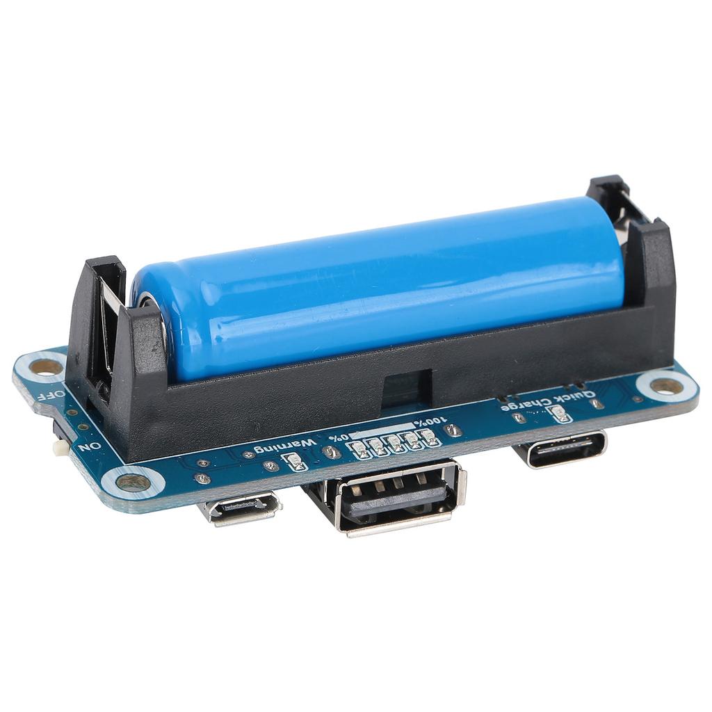 Extension Board for Raspberry Pi 4B Lithium Battery Mobile Power Module Fast Charging