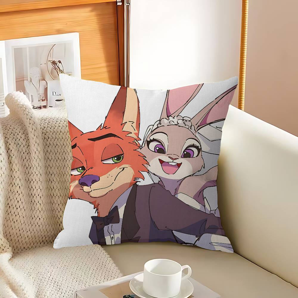 ZZootopiaS   movie Pillowcases Home Bedding Decorative Pillow Cover Wedding Super Soft Pillow Case