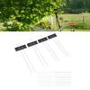 30Pcs Plant Labels Galvanized Steel Weatherproof Reusable Garden Markers for Greenhouses Potted Plan