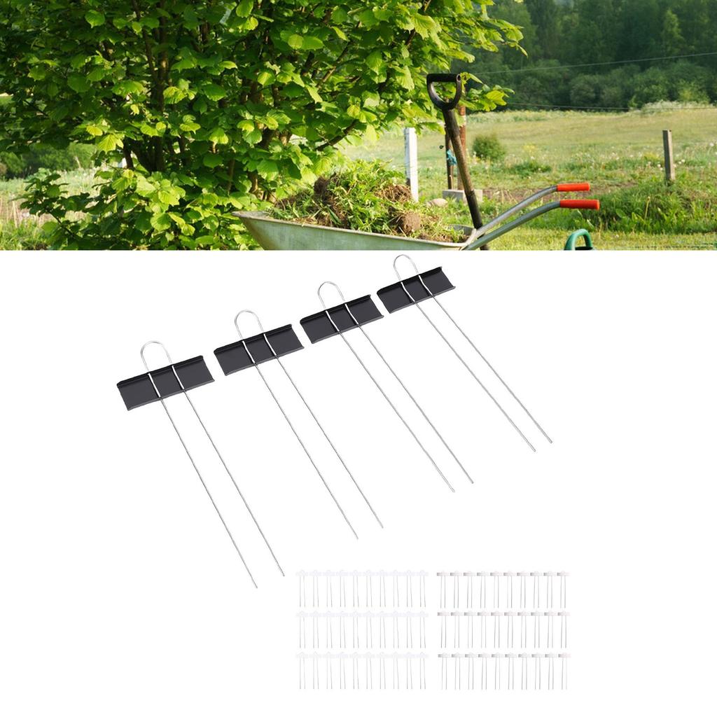 30Pcs Plant Labels Galvanized Steel Weatherproof Reusable Garden Markers for Greenhouses Potted Plan