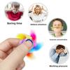 15pcs Windmill Small Top Fidget Spinner Colorful Fingertip Top Guest New Year's Gift Kindergarten Prize Stress Relief Toy