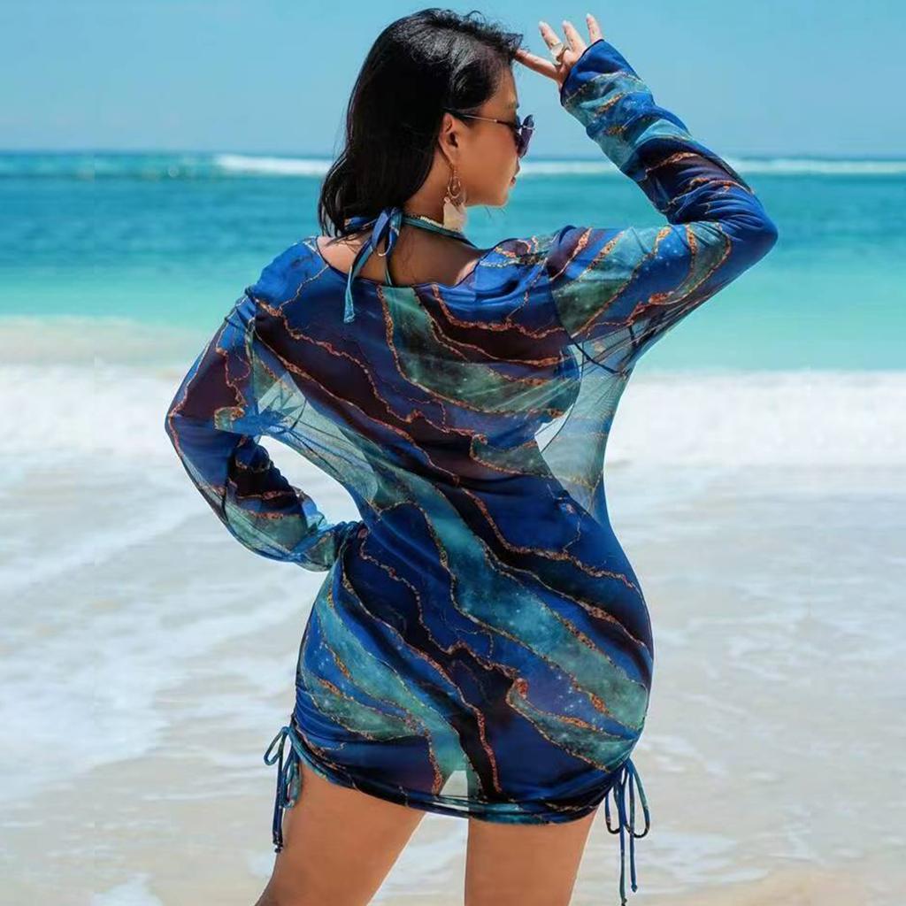 Women's Two-Piece Bikini Set Plus Size Split Swimsuit