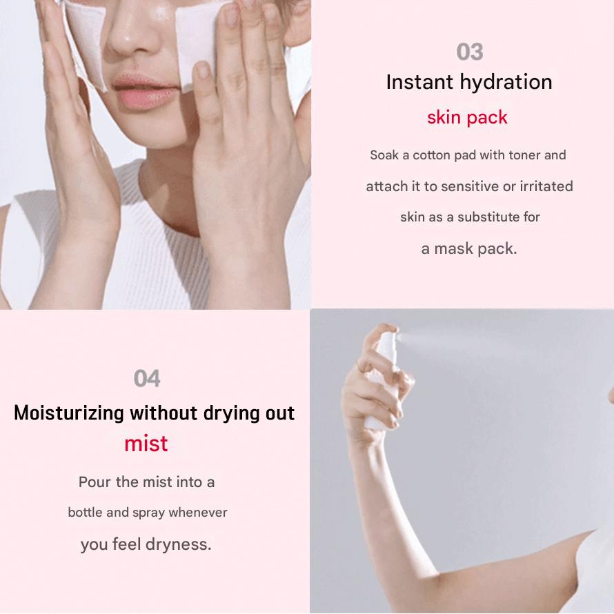 Tonymoly Wonder Ceramide Mochi Toner 500ml (3 Options)