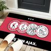 1PC rug Ajax Amsterdam Crest Carpet, Chair Rug,Area Rug for Office Bedroom living rooms bedroom, Doormat decor Christmas fan gifts