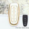 Shell Fob Remote Key Car Key Case For Ford Edge Explorer Escape Focus Taurus Flex Lincoln Mks Mkt Mkx Mkz Navigator 5 Buttons