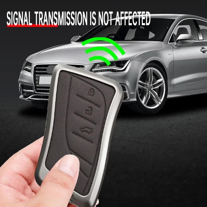 Alloy Auto Key Fob Case Cover Fit For Lexus Nx Gs Rx Is Es Gx Lx Rc 200 250 350 Ls 450H 300H Key Fob Automotive Cover Key Ring Keyring Auto