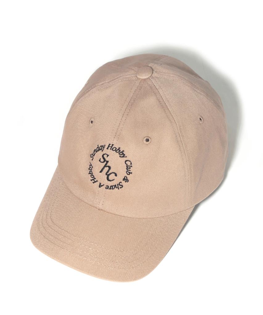 SUNDAY HOBBY CLUB Shc Circle Logo Curve Cap - Beige