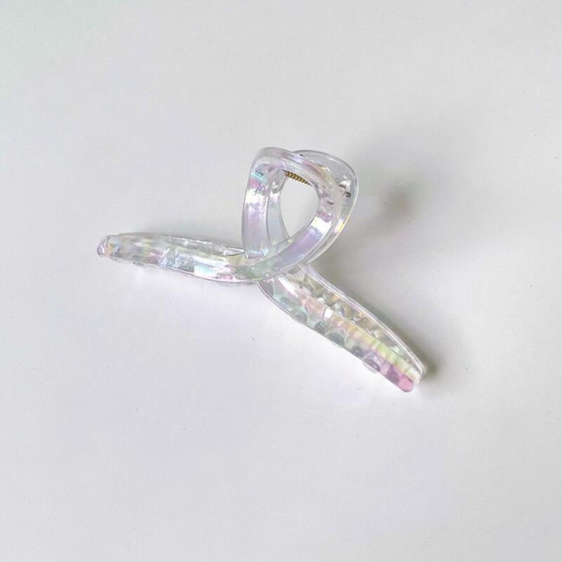 Women s Aurora Hologram Transparent Hair Clip A25665_ONECOLOR