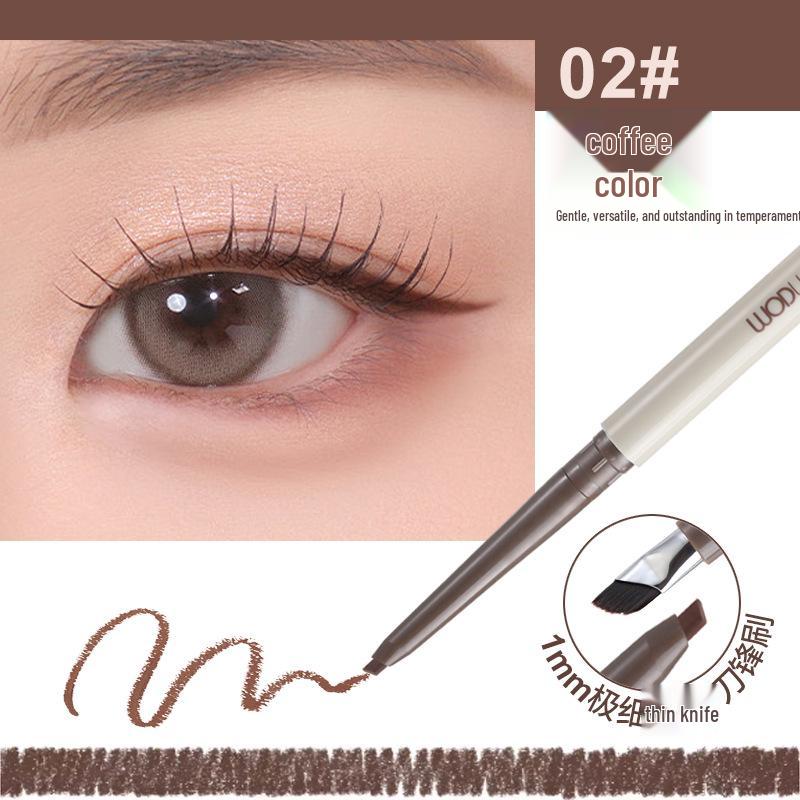 

WODWOD Long-lasting Waterproof Eyeliner Gel Pencil - Soft, Smudge-proof, Highlighting, Easy to Apply. коричневый