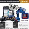 EZ-400/300 Electric Hydraulic Pliers Rechargeable Portable Electrician Specialized Crimping Aluminum Nose Terminal Pliers