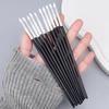 5Pcs DIY Nail Brushes Nail Art Carving Emboss UV Gel Shaping Pen Silicone Hollow Pottery Sculpture Tools Dotting Nail Brush
