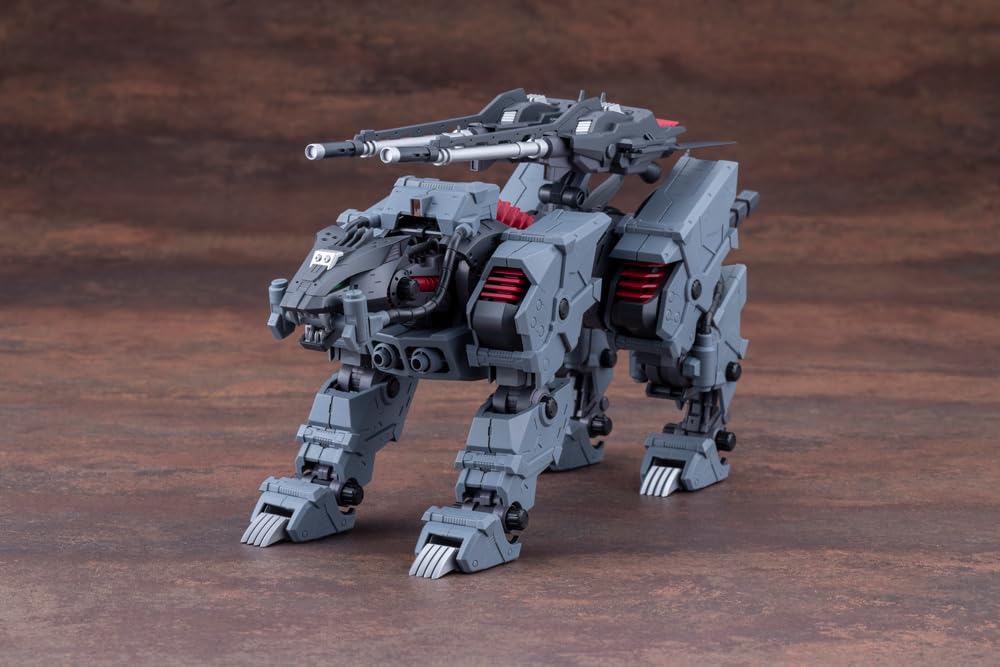 Kotobukiya HMM ZOIDS Lightning Saix Irvine Specification 2000 265mm In Scale Plastic Model Kit -Recolor- Approx. Length, 1/72