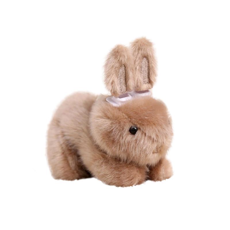 Plush Bunny Keychain With Pullopen Ears For Girls And Boys Accessories