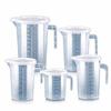 Food-Grade Plastic Measuring Cup, Large-Capacity Cylinder with Scale, Milliliters & Cups for Baking, Cooking, Meal Prep & Kitchen