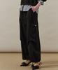 M.GRAF Pintuck Wide Banding Parachute Cargo Pants