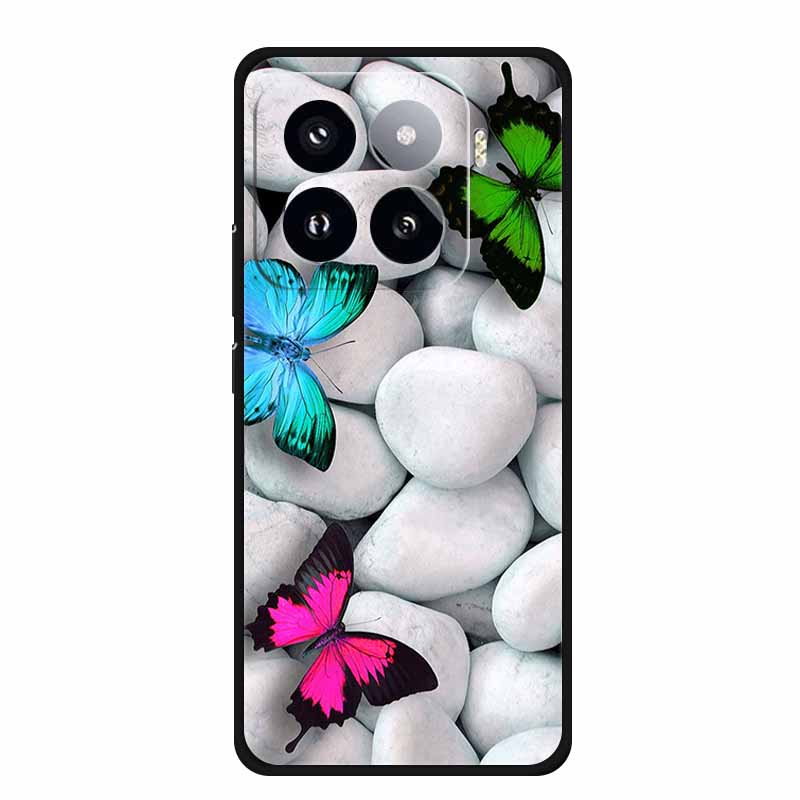 For Xiaomi 15 Pro Case Luxury TPU Soft Silicone Back Cover Phone Cases for Xiaomi 15 5G Protective New Lovely Cute Bumper Coque