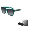 GUCCI Eyewear Double G Square frame Sunglasses (Unisex) Sunglasses GG0034S