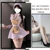 Xiucaisha Erotic Underwear Sexy Maid Outfit Pure Desire Cos Cook Lotus Leaf Edge Sweet Little Maid Suit