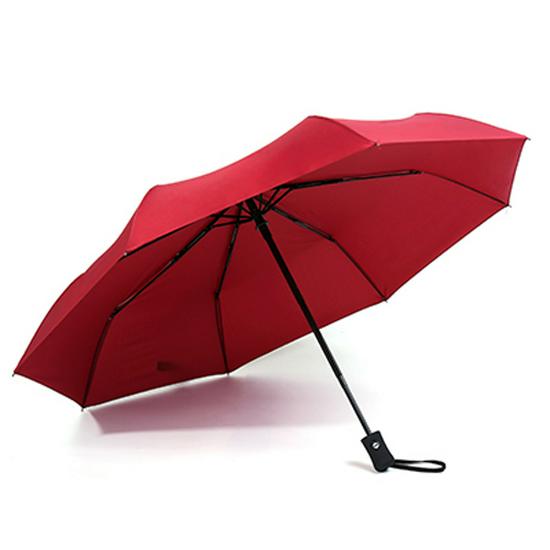 Automatic Three-Fold Sunshade Umbrella: UV-Protection & Rainproof for Men and Women