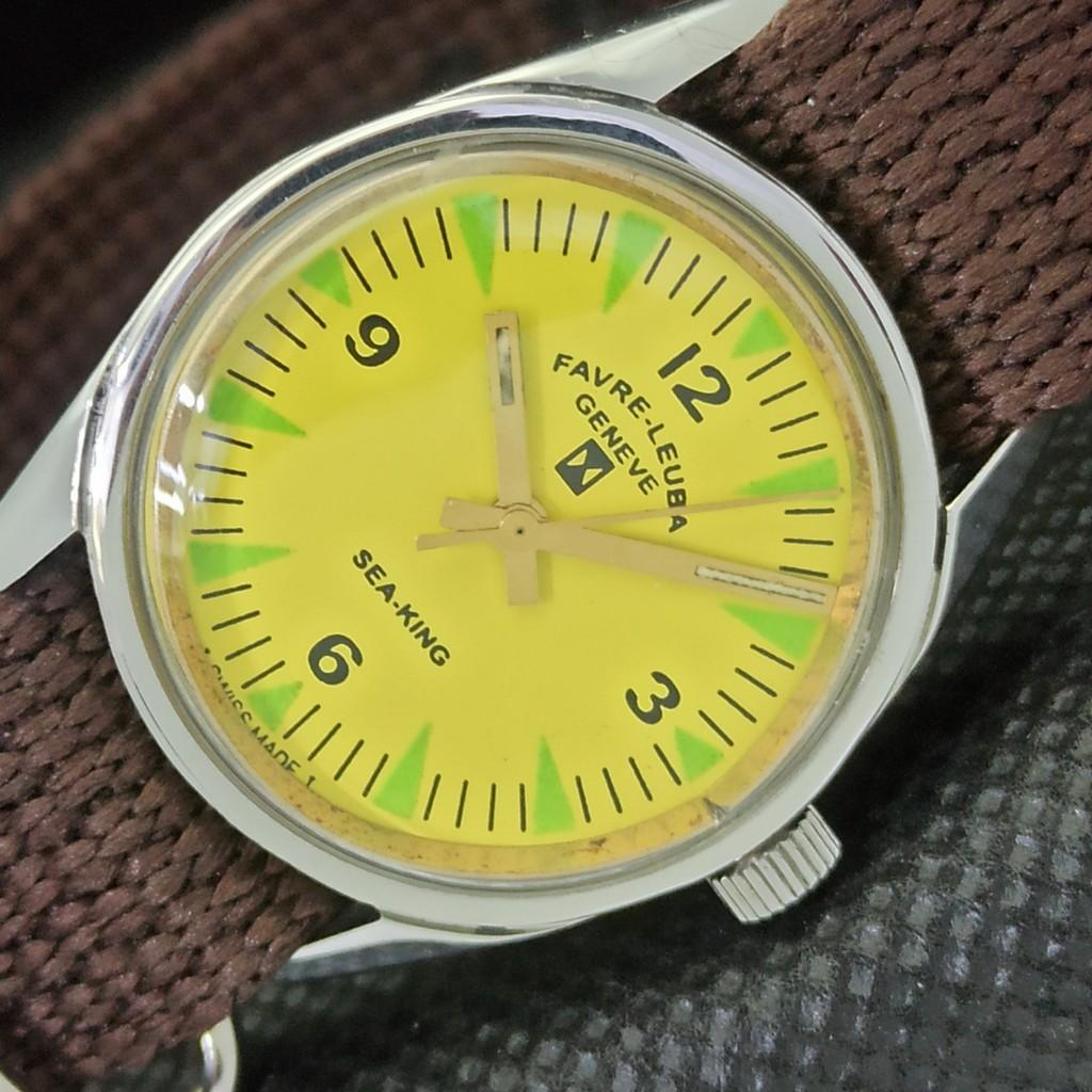 

Б/У FAVRE LEUBA SEA KING ШВЕЙЦАРСКИЕ МУЖСКИЕ ЧАСЫ a299120-1 Артикул 564-a299120