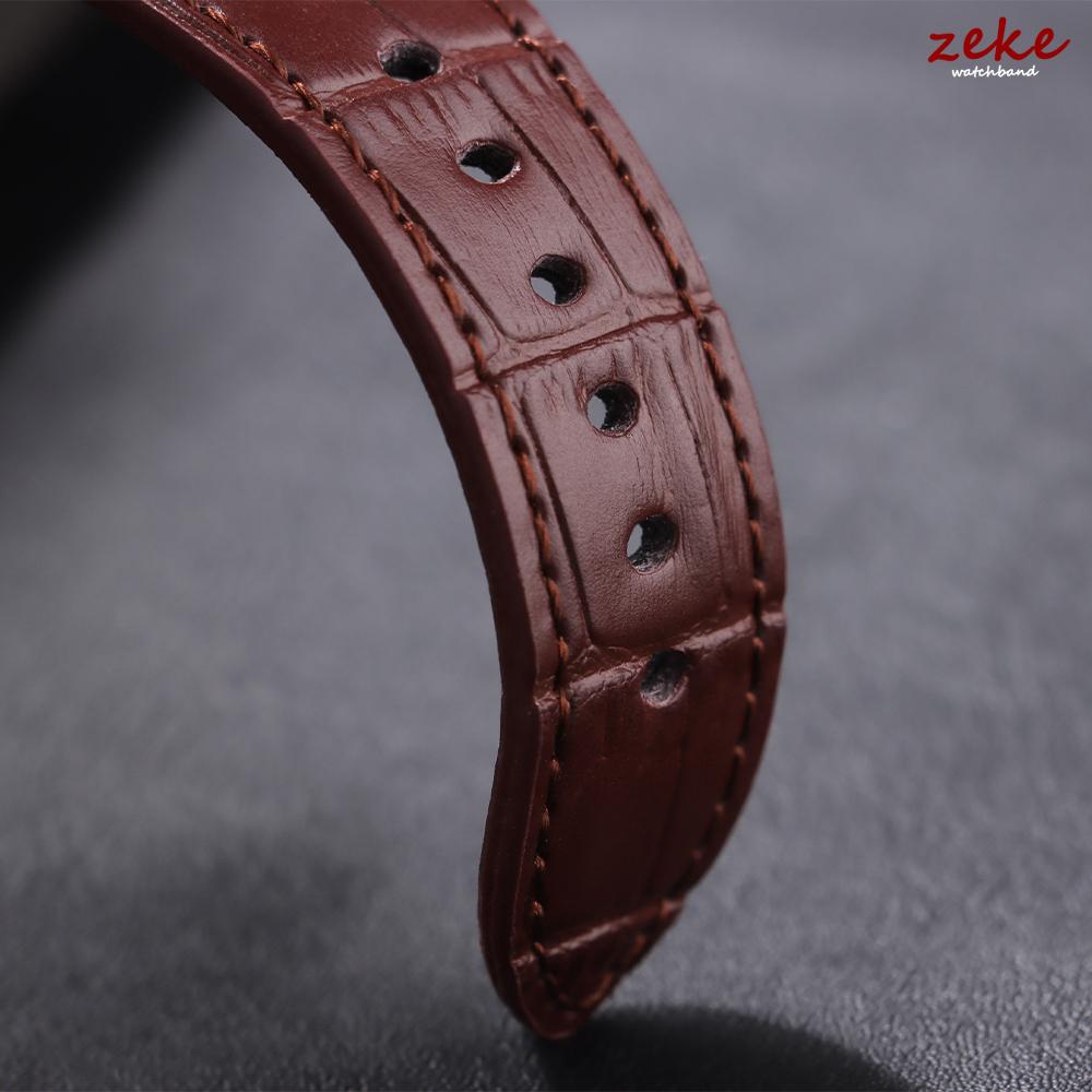 Genuine Calfskin Leather Watch Strap Slub Pattern Bracelet 18mm 20mm 22mm Universal Watchband for Men Women Watch Accessories