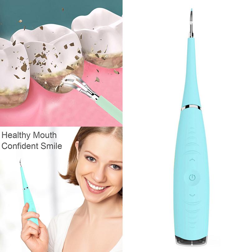 Dental Calculus Remover Electric Sonic Scaler Tooth Cleaner Stains